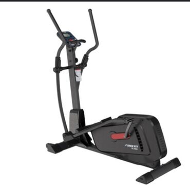 Эллиптические тренажеры: Эллиптический тренажер Unex Fit SL-390E. Оснащен дисплеем