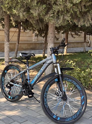 velosiped elanları: Yeni Şəhər velosipedi Saft, 24", sürətlərin sayı: 21, Ünvandan götürmə — 9