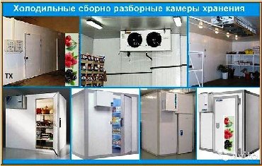 Промышленные холодильники и комплектующие: Камеры со стеклянным фронтом изготовлены на базе профессиональной