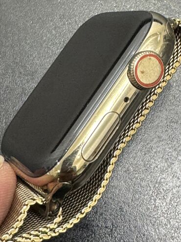 поко х2 про цена: Apple Watch 44mm series 6 Gold sapphire В хорошем сост не