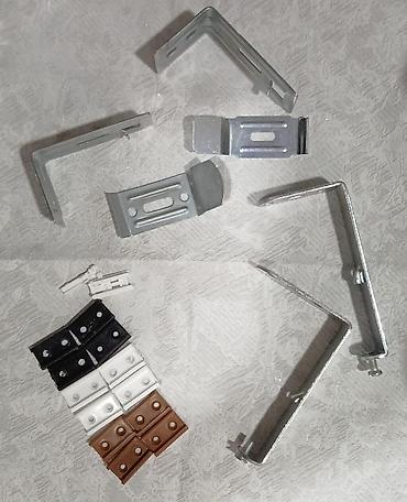 Metal pərdә/şikillәr üçün kronşteyn və bərkidici dəstlər Məhsul