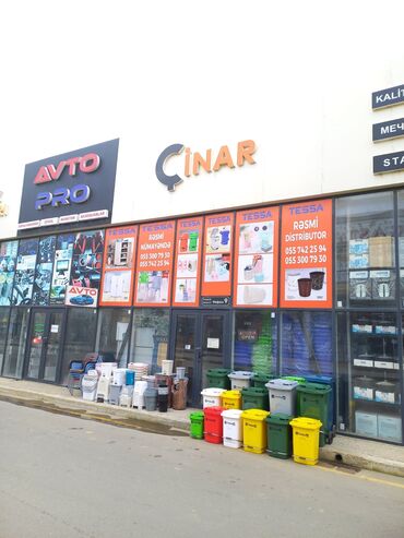 Tullantı qabları: Elektron qaimə var, Çek verilir Avropa standartlarına uyğun "Razak" — 9