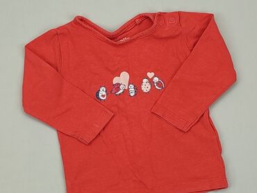 czerwone bluzki wizytowe: Blouse, Lupilu, 3-6 months, condition - Good