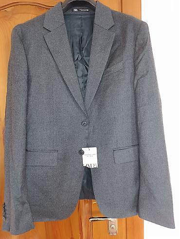 пижам: Мужской костюм, XL, L, Zara, Новый, цвет - Серый, Бесплатная доставка — 2