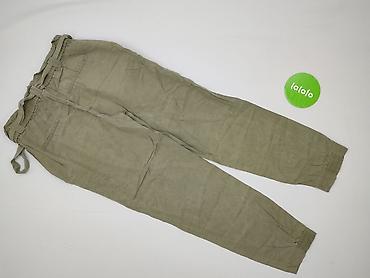czarne cargo pull and bear: Spodnie materiałowe damskie, rozmiar XS — 3