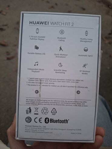 Smart saatlar: Smart saat, Huawei, Suya davamlı, rəng - Gümüşü — 4