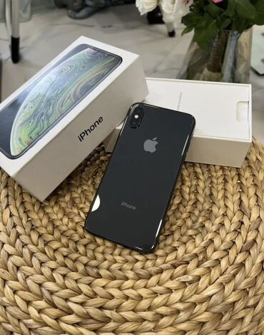 iphone x satiram: IPhone Xs, 64 GB, Space Gray, Face ID