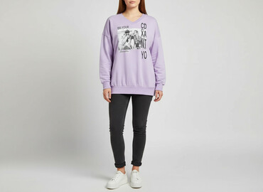 bluza damska z kapturem hm: Bluza damska
, rozmiar 3XL