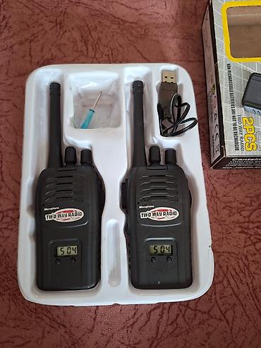 Uşaq ratsiyaları: INTERPHONE Two-Way Radio dəsti (JQ220-6C5) Batareyasi var.Qutuda — 1