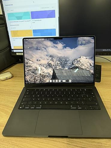 apple macbook pro 13: MacBook Pro 14" M4 1tb/24gb ram 58 циклов 100% акб space black Макбук — 2