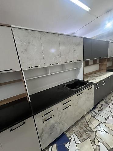 Кухонные гарнитуры: Продаются буфет новый Размер 1.5/2 высота Без мойка 13000 С мойкой — 9