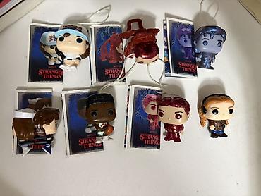 kinder stranger things: Stranger Things Funko Pop stili asqılı fiqur kolleksiyası - — 1