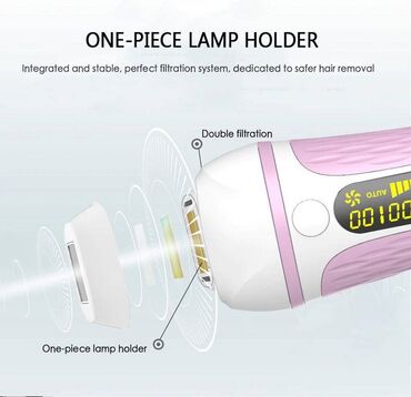 Lazer epilyatorları: Lazer epilyatoru, İşlənmiş, Ünvandan götürmə — 8