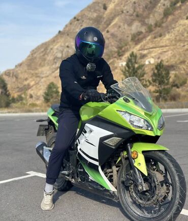 прямоток на мотоцикл: Спортбайк Yamaha, 250 куб. см, Бензин, Взрослый, Б/у