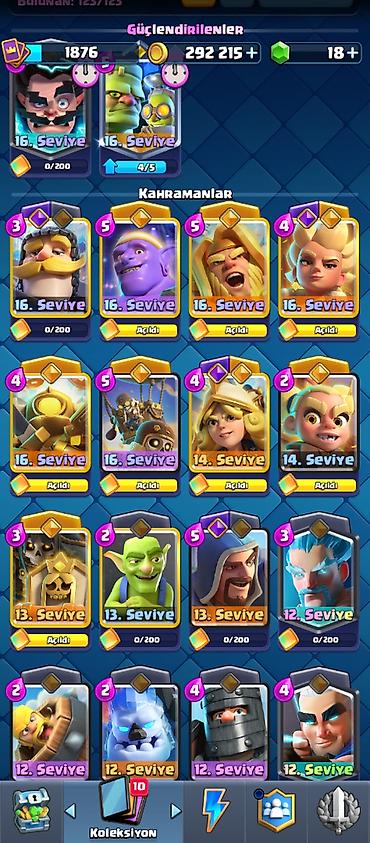 braun utu feni: FULL / MAX CLASH ROYALE HESABI SATILIR! 🔥 ​🏆 Kupa: 12,920 (30. Arena) — 8
