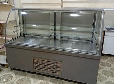 şüşe vitrin: Pastry/deli soyuducu vitrini - Tip: Şüşəli soyuducu vitrin (önü və — 1