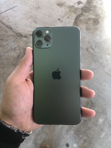 телефон флай металлический корпус: IPhone 11 Pro Max, 256 ГБ, Matte Midnight Green, Face ID