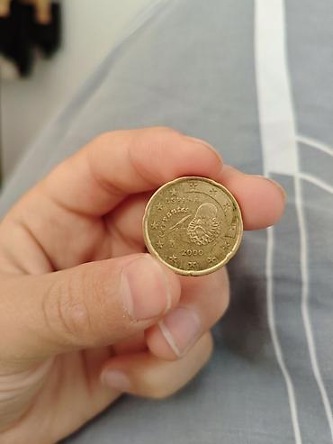 Монеты: Монета 20 евроцентов, Испания, 2000 г. - Номинал: 20 euro cent - — 1