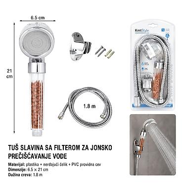 Teksturirani tuš set sa pojačanim pritiskom, mali 3283024-A Opis: -