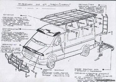 hyundai porter запчасти бу: Чертеж авто на переоборудование авто, непрощенные борта, прицеп