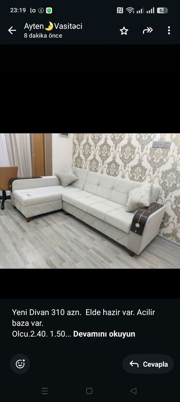 Çarpayılar: Künc divan