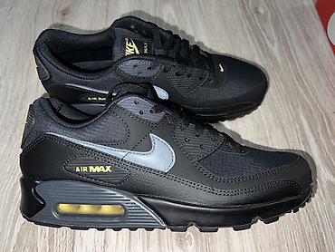 solid 2 0 heets: NIKE Air Max 90 Black Buff Gold Men's br.42,5 cm 27
IB — 10