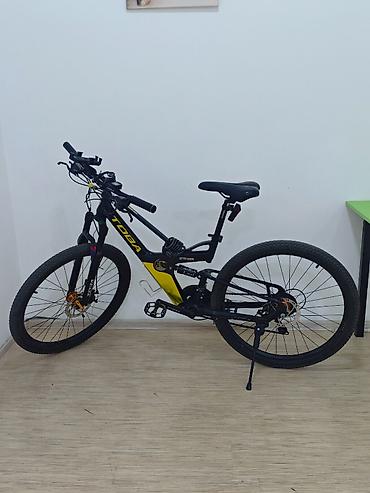 islenmis velosiped: Alüminium Rama Shimano ötürücülər ilə - 27.5 ölçü Velosiped 7-8 aydı — 1