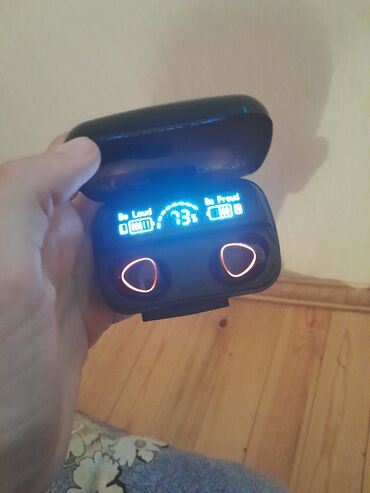 Qulaqcıqlar: İşlənmiş Simsiz (Bluetooth) Qulaqcıqlar, Samsung, rəng - Qara