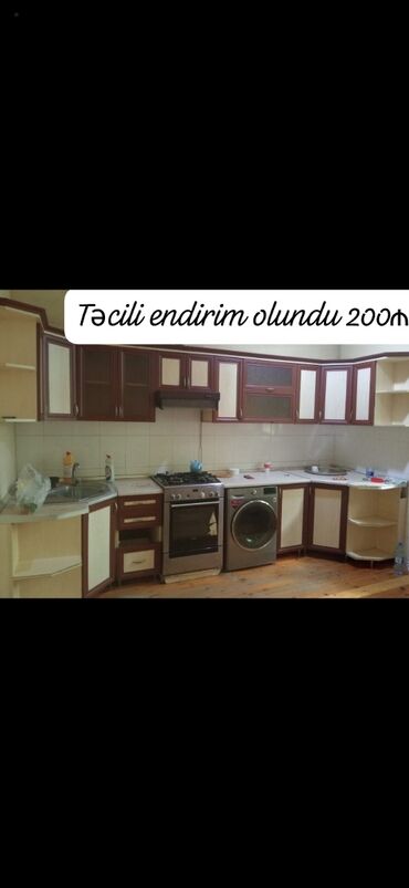 metbex krantlari: Endirim olundu❗Mətbəx mebeli satılır 200₼. Əla