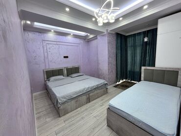 2х комнатные квартиры в бишкеке: 2 бөлмө, Душ кабинасы, Жаздык, жууркан-төшөк каптары, Кондиционер