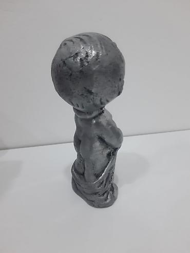 dekor vitrin: Fiqur, Metal, rəng - Gümüşü — 2