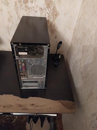 Masaüstü kompüterlər və iş stansiyaları: Masaüstü kompüter komplekti - Qara korpuslu PC sistem bloku - Ön — 2