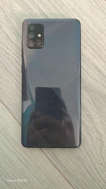 phone 6: Samsung Galaxy A71, 128 GB, rəng - Qara, İki sim kartlı — 4