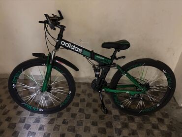 danq danq siqnal: Yeni Şəhər velosipedi Adidas, 29", sürətlərin sayı: 7, Ünvandan götürmə