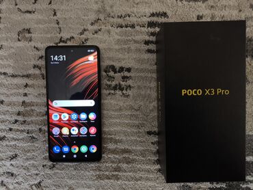 Poco: Poco X3 Pro, Б/у, 128 ГБ, цвет - Серебристый, 1 SIM, 2 SIM