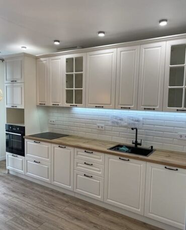 Кухонные гарнитуры: Кухонный гарнитур, Новый, ДСП, Бесплатная доставка — 4