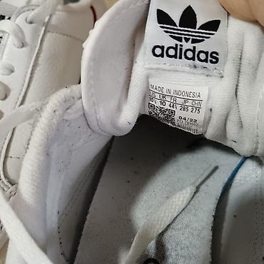 planika sebago cipele: Adidas Originals Continental 80 – bele kožne patike, broj 44,5 ug — 5
