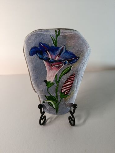 Şəkillər, tablolar: Роспись на натуральном камне, выполненная вручную акриловыми красками — 17