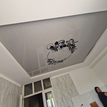 Натяжной потолок: Натяжной потолок Глянцевое, Матовое, 3D потолки Монтаж, Гарантия, Демонтаж at lalafo.kg — 3 Натяжной потолок: Натяжной потолок Глянцевое, Матовое, 3D потолки Монтаж, Гарантия, Демонтаж — 3