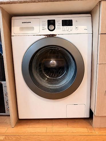 paltar yuyan 6 k: Paltaryuyan maşın Samsung, 6 kq, İşlənmiş, Avtomat, Qurutmasız — 1