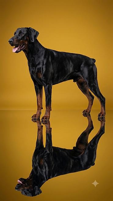afçarka itləri: Doberman, 1 il, Erkək, Cütləşmə üçün — 3