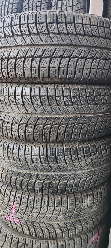 лада разбор: Шины 195 / 55 / R 16, Зима, Б/у, Комплект, Легковые, Michelin