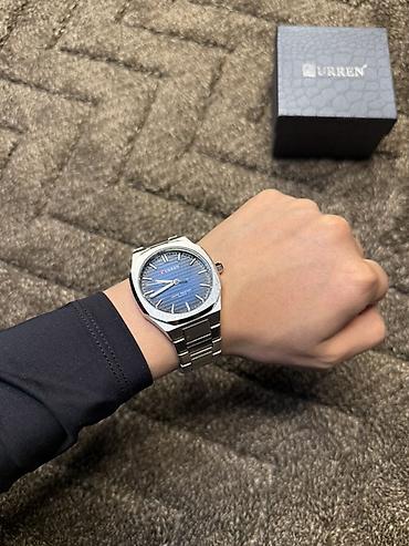 Классические часы: Классические часы часы, Curren, Водонепроницаемые, Мужские — 4