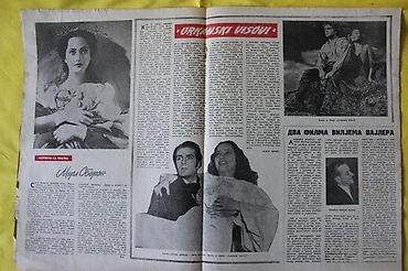 cornhole igra: FILMSKE NOVINE 12, 1952. | Filmske novine 12, 1952. godina — 2