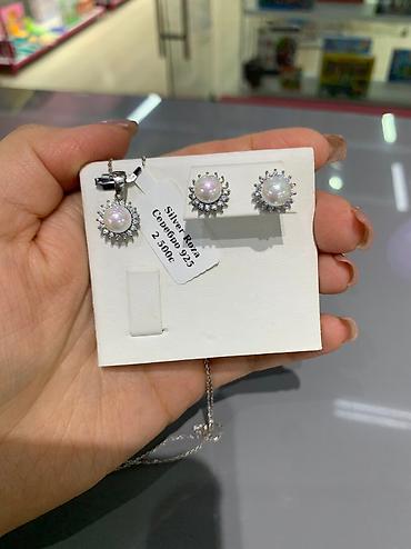 Серебряные наборы украшений: Набор украшений, Проба 925, Женские, Новый — 18