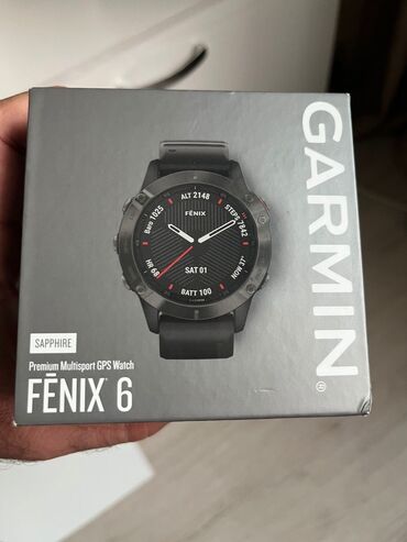 Eynəklər: İşlənmiş, Smart saat, Garmin, Suya davamlı, rəng - Qara