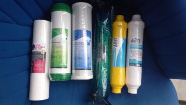 Su üçün kulerlər və dispenserlər: Məhsul: Su təmizləyici sistemlər üçün filter dəsti Tərkib: - 5 mikron