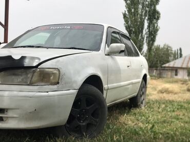 тоята эстима: Автомобиль Toyota Corolla в кузове седан. Белый цвет кузова