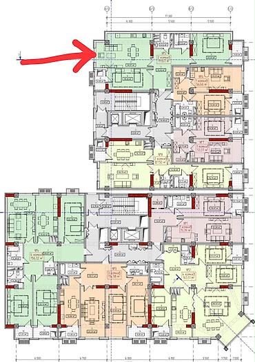 Новостройки от застройщика: Сдан, Элитка, 3 комнаты, 110 м² — 5