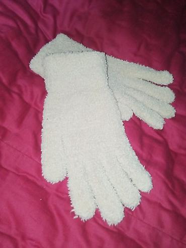 Əlcəklər: Məhsul: Yumşaq toxunmalı əlcəklər - Rəng: Krem/açıq bej - Material — 2
